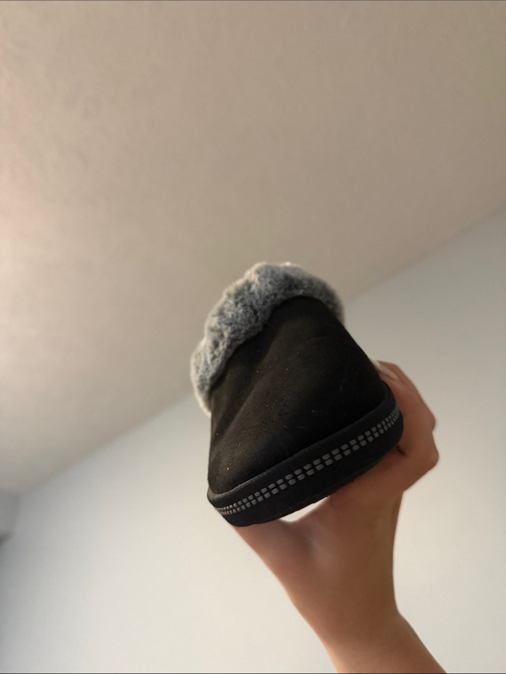 Skechers Womens Cozy Campfire Fresh Toast Vegan Slippers - Picture 6 of 10